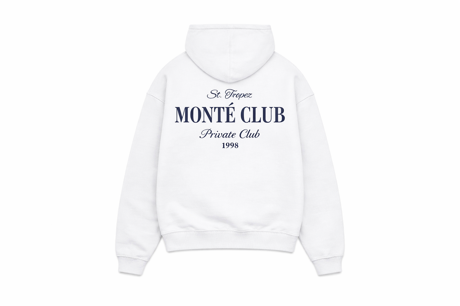 MONTÉ CLUB ST.TROPEZ HOODIE (WHITE)