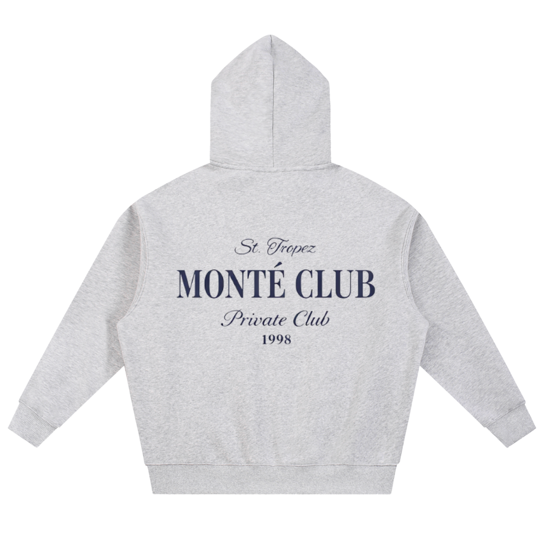 MONTÉ CLUB ST.TROPEZ HOODIE (GREY)